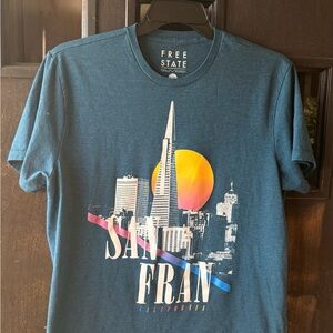 Free State Blue Graphic T-Shirt
